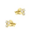 Lovely Flower Silver Stud Earring STS-6452